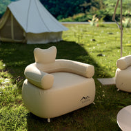 Air Sofa Couch,Inflatable Sofa & Blow up Outdoor Air Sofa Support 660lbs