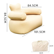Air Sofa Couch,Inflatable Sofa & Blow up Outdoor Air Sofa Support 660lbs